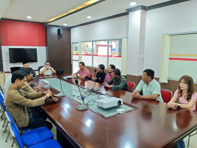 Pelaksanaan Rapat Pre-Construction Meeting (PCM) Bersama Tim Teknis dan Konsultan Sebagai dari Persiapan Pelaksanaan Pekerjaan Konstruksi