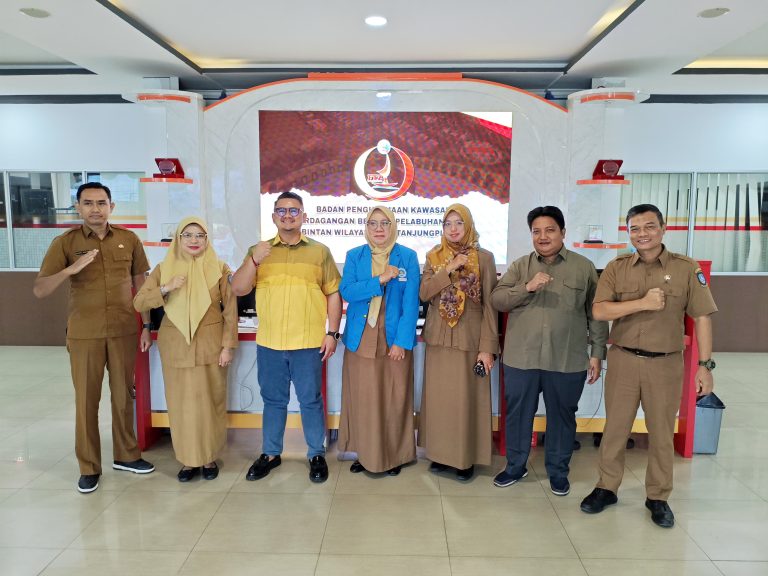 Kegiatan Kunjungan Dinas Penanaman Modal Pelayanan Terpadu Satu Pintu Provinsi Kepulauan Riau Ke Kantor BP Tanjungpinang