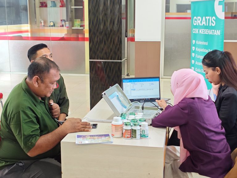 Kegiatan Pengecekan Kesehatan Dini BP Tanjungpinang Bersama PT. Radiant Sentral Nutrindo
