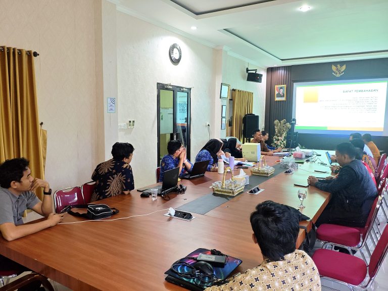 BP Tanjungpinang Melaksanakan Pembahasan Penataan Batas PPKH Untuk Pembangunan Jalan