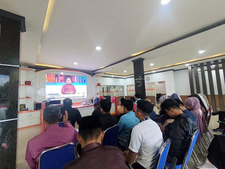 BP Tanjungpinang Nobar Talkshow Metro TV Bersama Gubernur Ansar Ahmad