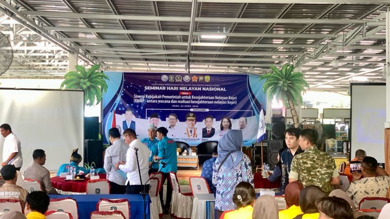 BP Tanjungpinang Menghadiri Kegiatan Seminar “Sinergi Kebijakan Pemerintah Untuk Kesejahteraan Nelayan Provinsi Kepri (KNMP Antara Wacana Dan Realisasi Kesejahteraan Nelayan KEPRI)”