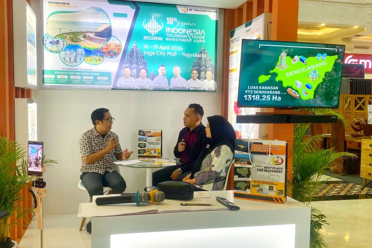Mini Talkshow Investasi BP Tanjungpinang Pada Acara Jogja Tourism And Investment Expo