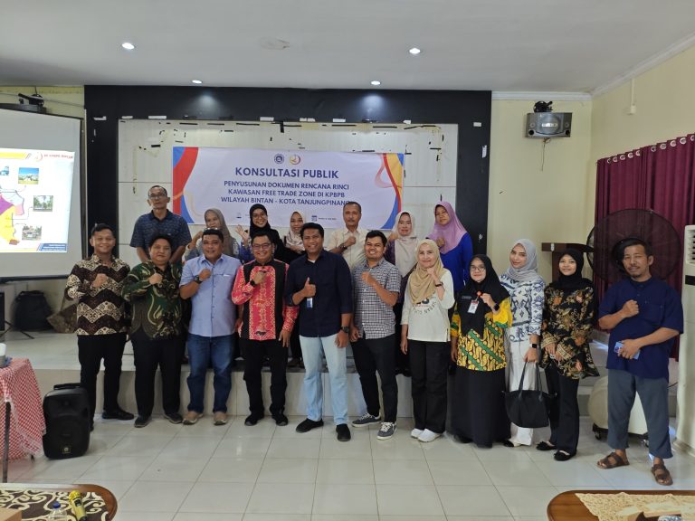 BP Tanjungpinang Hadiri Konsultasi Publik Penyusunan Dokumen Rencana Rinci Kawasan FTZ KPBPB Wilayah Bintan Kota Tanjungpinang