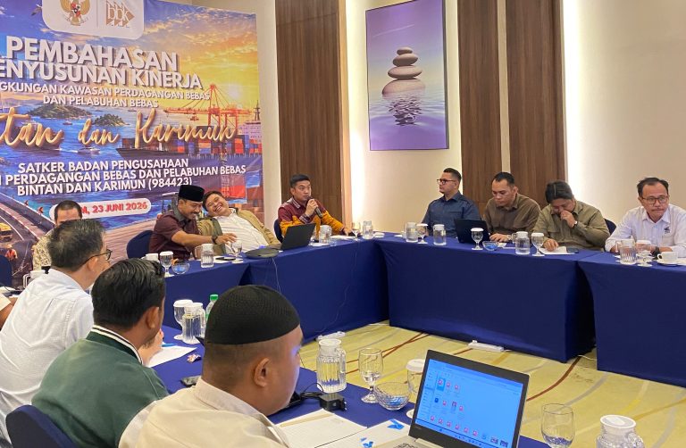 BP Tanjungpinang Menghadiri Pembahasan dan Penyusunan Informasi Kinerja KPBPB Bintan dan Karimun