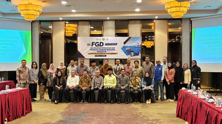 BP Tanjungpinang Menghadiri Forum Group Discussion (FGD) Kelancaran Pemasukan dan Pengeluaran Barang Ke dan Dari Kawasan FTZ Bintan dan Karimun