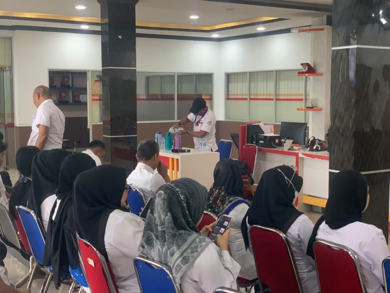 Kunjungan dan Sosialisasi PBHS (Perilaku Hidup Bersih dan Sehat) dari Yusti Water
